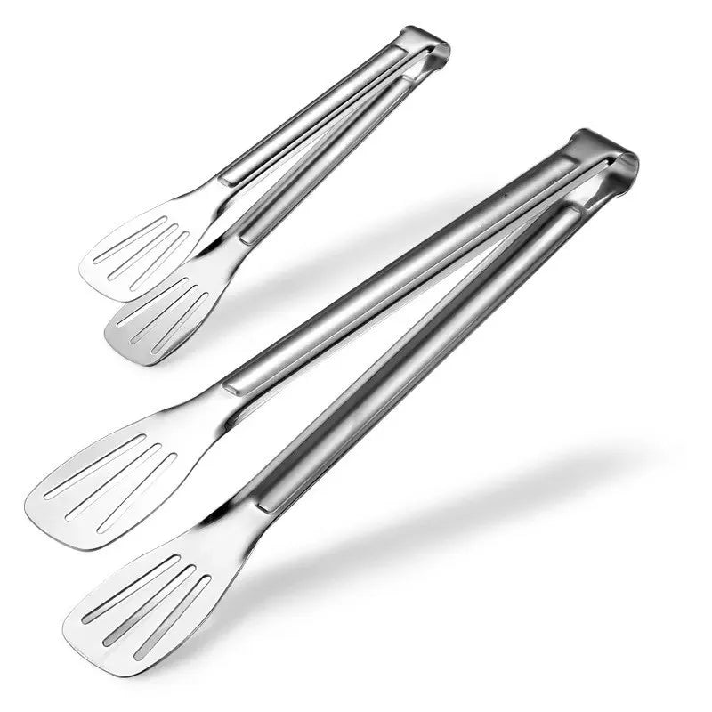 Kitcher BBQ & Kitchen Tongs – Stainless Steel Serving Tongs