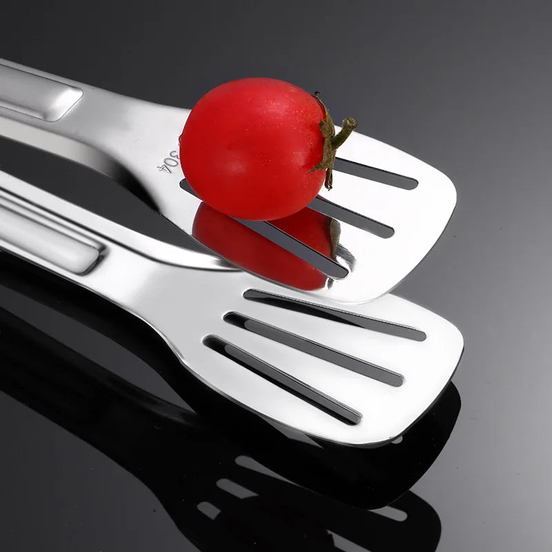 Kitcher BBQ & Kitchen Tongs – Stainless Steel Serving Tongs