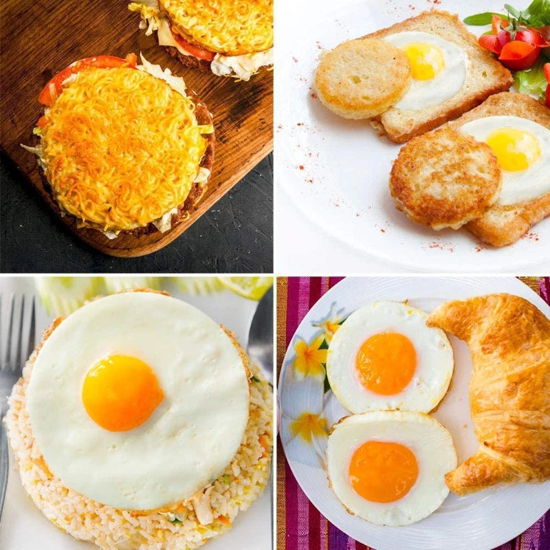 Kitcher Stainless Steel Egg Rings – 19 Fun Shapes for Perfect Breakfast Eggs