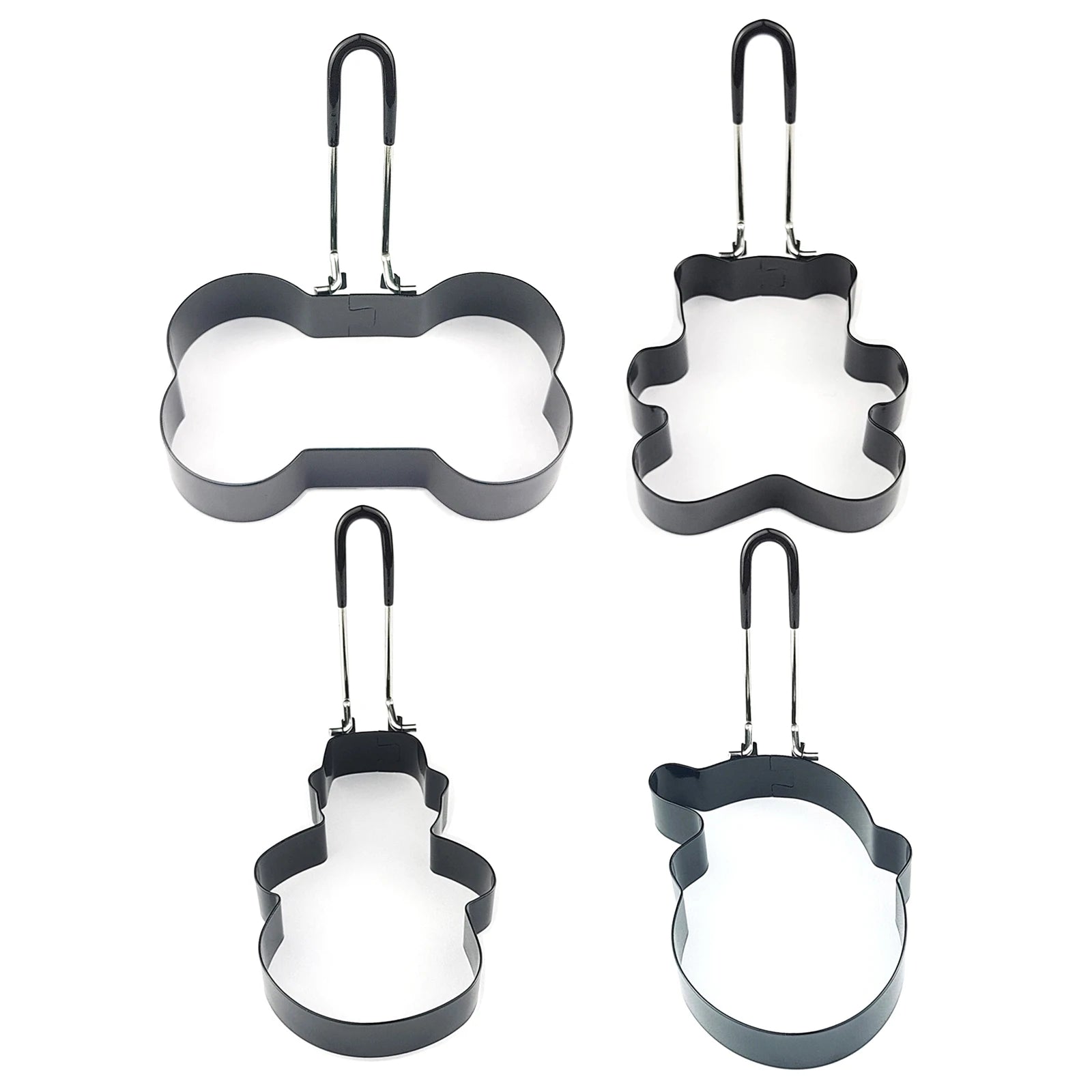 Kitcher Stainless Steel Egg Rings – 19 Fun Shapes for Perfect Breakfast Eggs